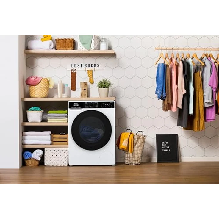Gorenje WPNA84SATSWIFI Waschmaschine, 8 kg, 1400 U/Min, A, WiFi, Knitterschutz, Slim 46,5 cm, Weiß – Bild 12