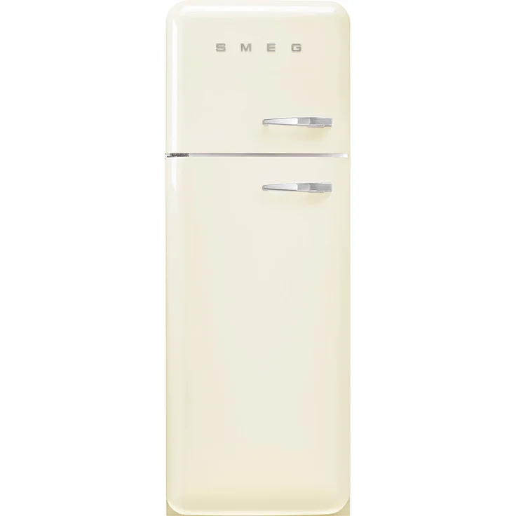 SMEG FAB30LCR6, Kühl-Gefrierkombination im 50s Style, cremefarben, 2-türig