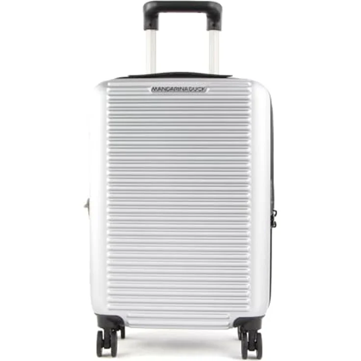 Mandarina Duck TANK CASE - TROLLEY CABIN EXP Grau (Grau) 35x55x23/26(BxHxW) - Kabinen-Koffer mit erweiterbarem Hartschalen und TSA Zahlenschloss – Bild 3