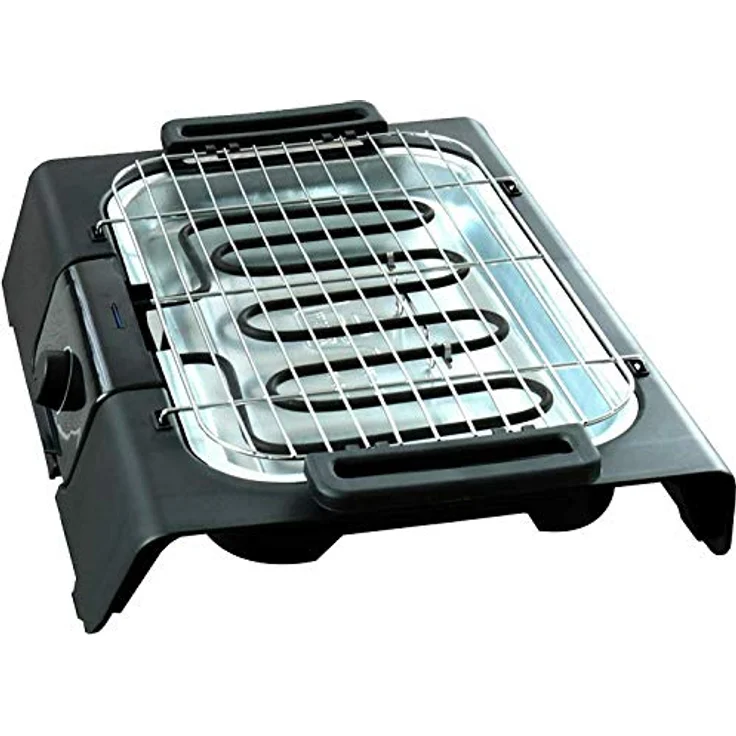 Elektrischer Grill 2000W Tischgrill Elektrogrill Gartengrill Themostat Elektro – Bild 3
