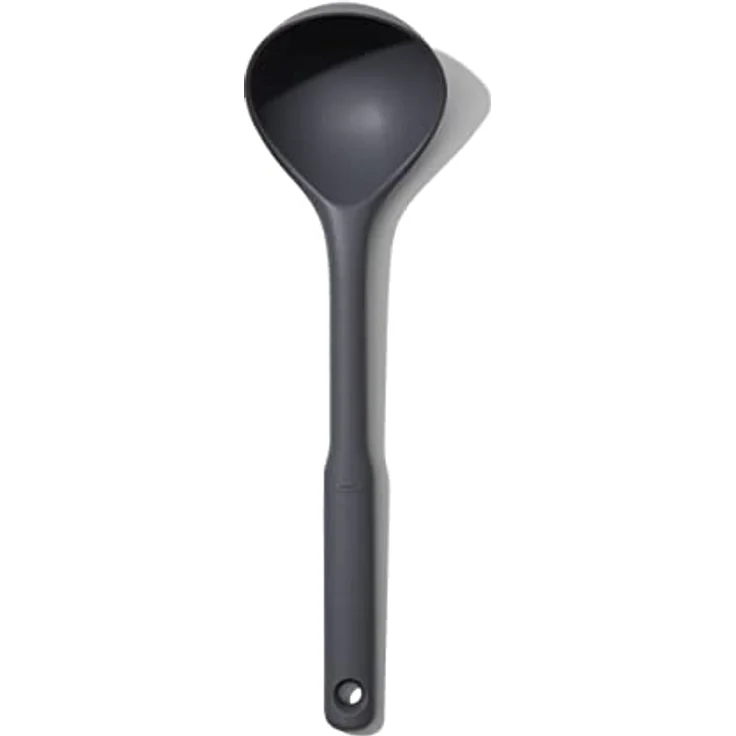 OXO Good Grips Silicone Everyday Ladle Schöpflöffel aus Silikon für den täglichen Gebrauch, 719812689807, Peppercorn, us:one size – Bild 2