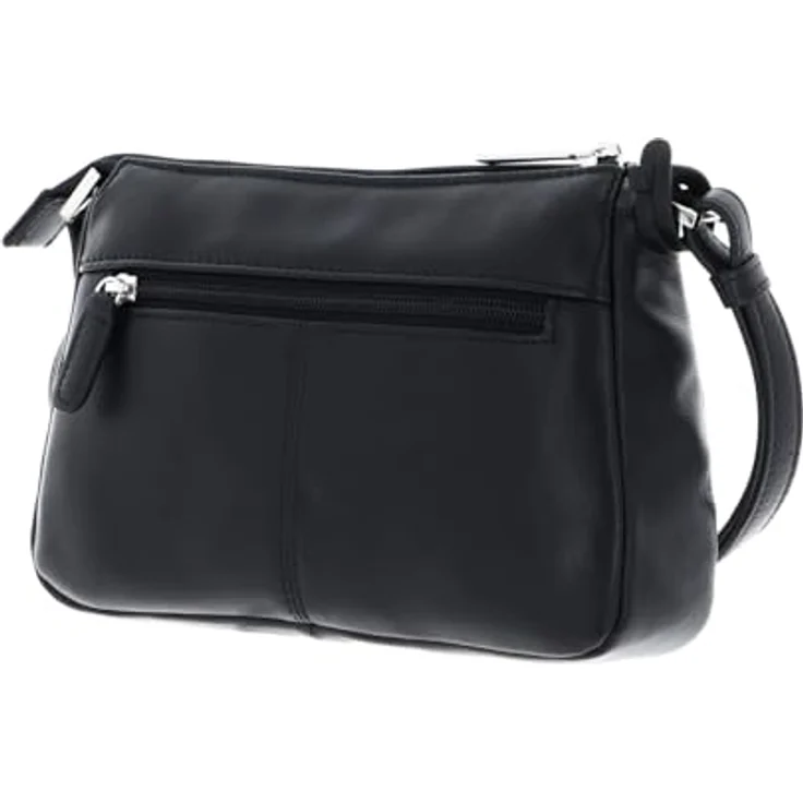 Picard Really Umhängetasche, Leder 22 cm, schwarz, 100% Leder – Bild 4