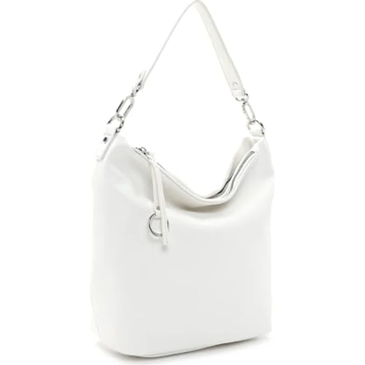 Suri Frey Beutel Debby, Handtasche aus Feinsynthetik mit Logo-Prägung, Weiß, 35 x 31 x 15 cm – Bild 5