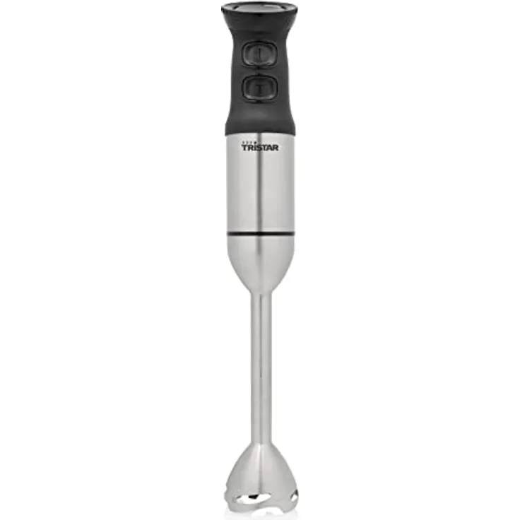 Tristar MX-4855 Stabmixer – Stufenlose Geschwindigkeit – 1200 W – Schwarz.