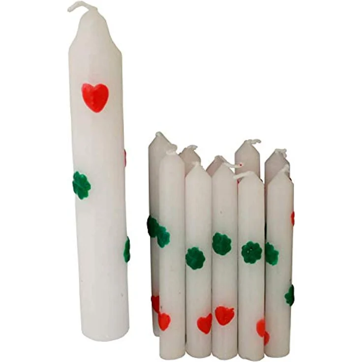 Amscan 5057 - Kerzenset, 1 Lebenslicht und 10 Geburtstagskerzen – Bild 1