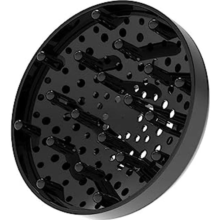 Remington Haartrockner On The Go D1500, 2000 Watt, weltweite Spannungsanpassung, klappbarer Reisehaartrockner, Stylingdüse, kompakter Diffusor, schwarz – Bild 4