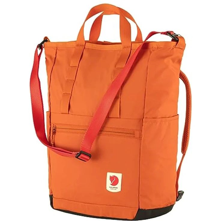 Fjällräven High Coast Totepack, Umhängetasche/Rucksack mit 23 l Volumen, Wasserabweisend, Sunset Orange – Bild 1