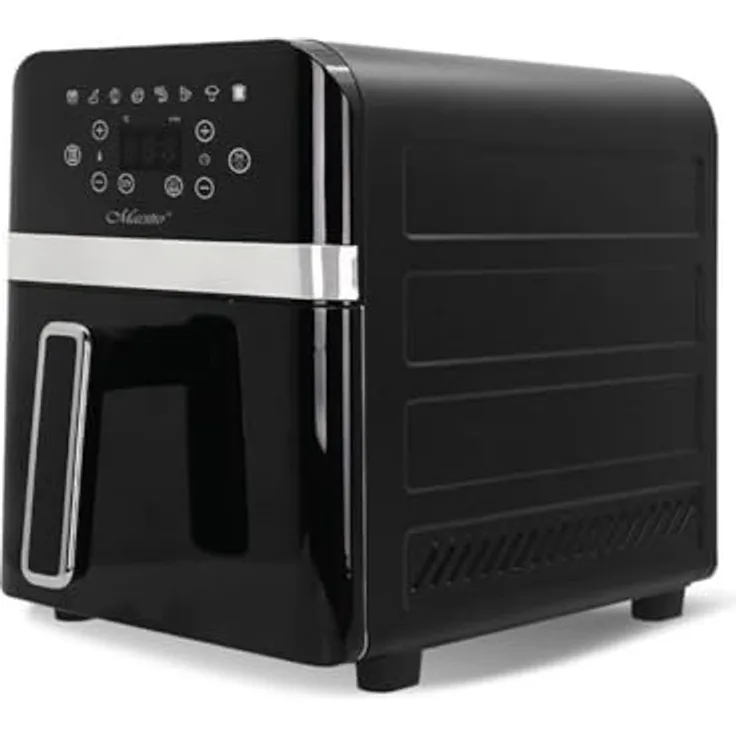 Feel Maestro MR-759 Heißluftfritteuse, 1900 W, 9 l, schwarz, kompakt und leistungsstark