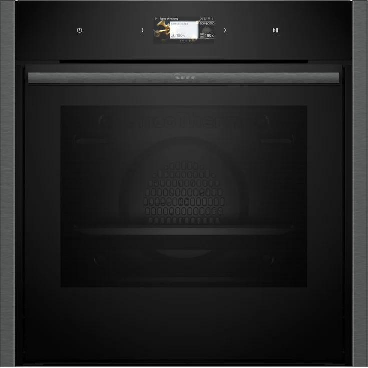 Neff N 30 B64CS71G0K, Elektrischer Einbaubackofen, 71 l, 15 Beheizungsarten, Graphite-Grey Edition, Katalytisch + Hydrolytisch