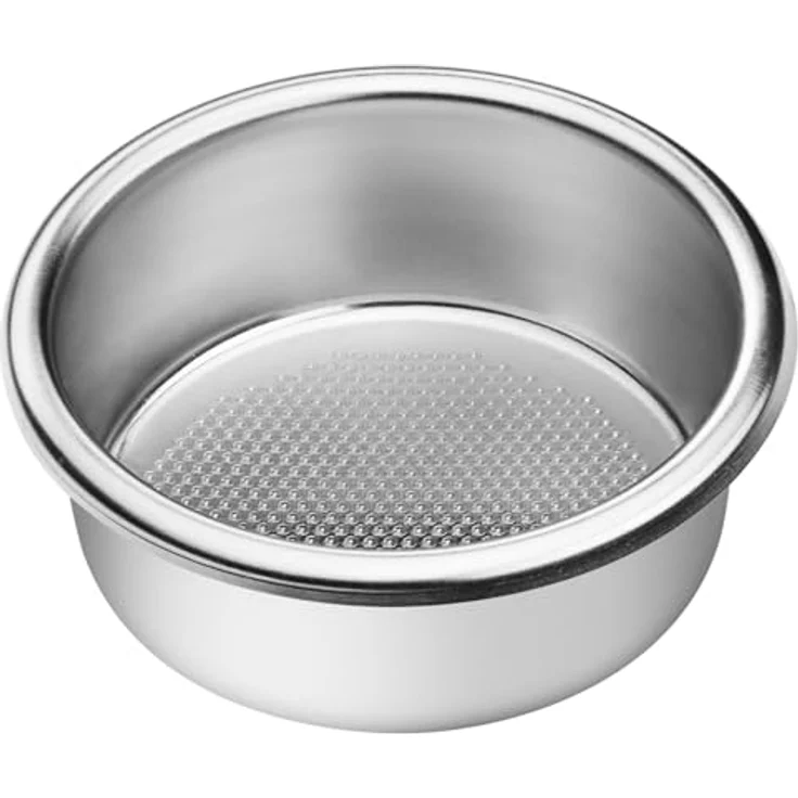 Gaggia Handfilter Holzsiebträger bodenlos Edelstahl und Eschenholz, professioneller 59 mm Siebträger für Gaggia Classic – Bild 2