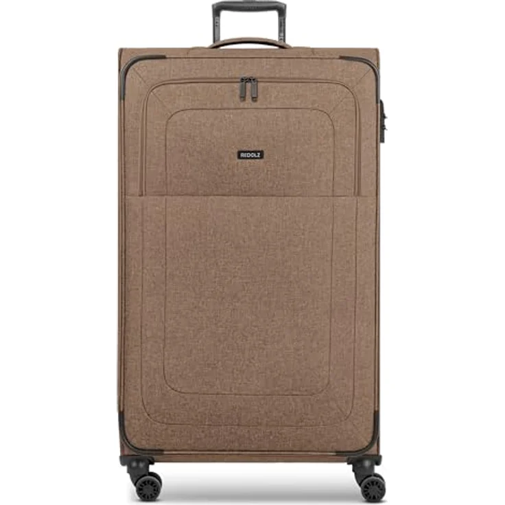 Redolz Essentials 12 4-Rollen Trolley XL 90 cm, braun, 130 l, TSA-Schloss, geräuscharm, hochwertiges Design – Bild 6