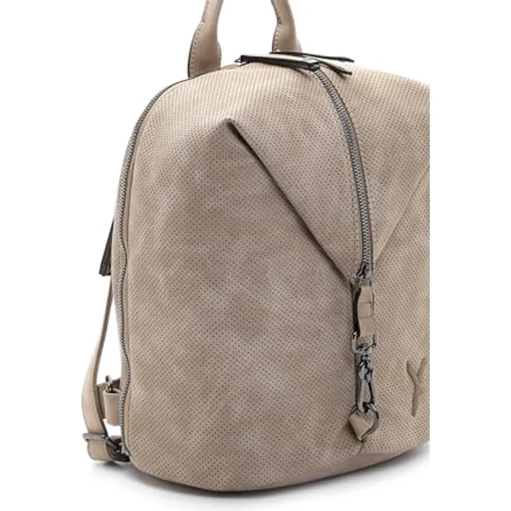 SURI FREY Cityrucksack SFY Romy, veganer Rucksack mit Quaste und Reißverschluss, 25 x 27 x 14 cm, Uni-Design – Bild 8