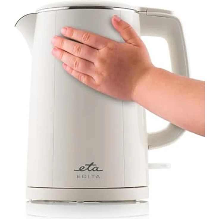 eta Wasserkocher EDITA ETA859590010, 1,5 l, 2200 W, zeitloses grau – Bild 3