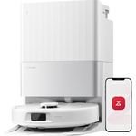 Roborock Qrevo C, Smart Saugroboter für Hartboden, 340 mm breit, weiß