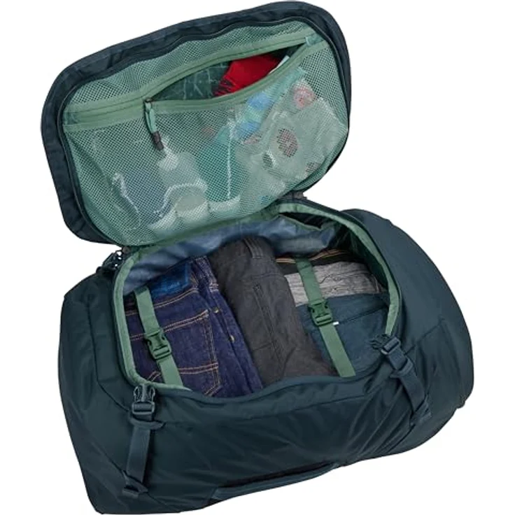 Thule Landmark Reiserucksack 55 cm, dunkelblau, 100% Polyester, kompakte Größe 33 cm x 25 cm – Bild 12