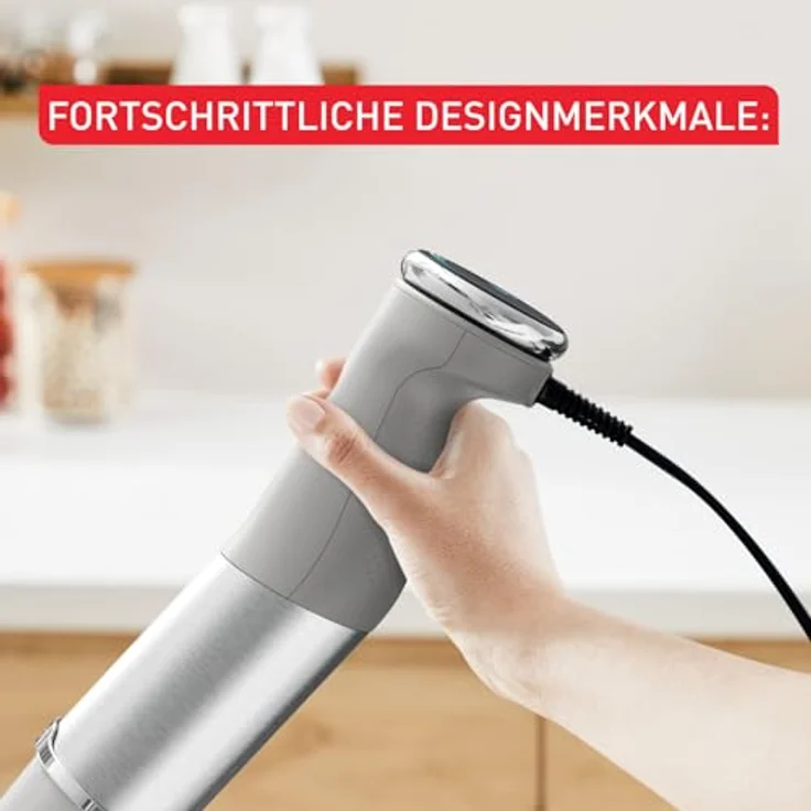 Tefal Stabmixer HB67MB Quickchef+ 3-in-1 XL, 1000 W, Silence-Modus, Schwarz – Bild 10
