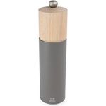 PEUGEOT - Pfeffermühle Boreal 21 cm - Klassische Mahlgradeinstellung - Aus PEFC-zertifiziertem Buchenholz - Französisches Know-how - Felsgrau