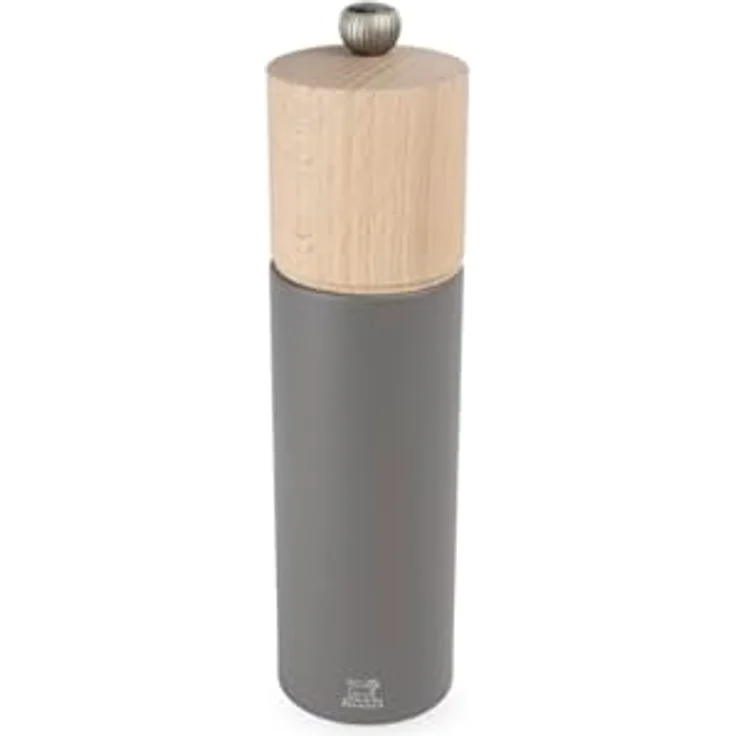 PEUGEOT - Pfeffermühle Boreal 21 cm - Klassische Mahlgradeinstellung - Aus PEFC-zertifiziertem Buchenholz - Französisches Know-how - Felsgrau – Bild 1