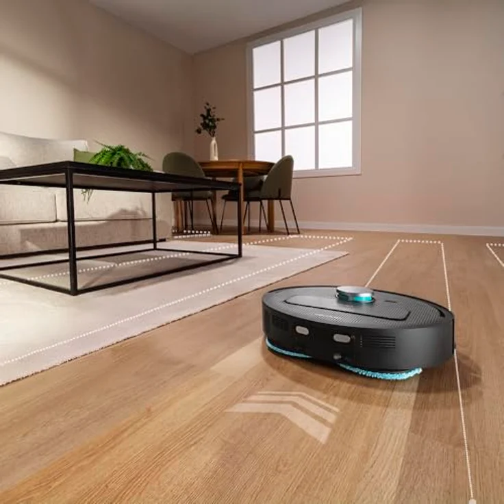 Cecotec Conga X50 X-Treme, Beutelloser Staubsauger-Roboter, Schwarz, Rund, 280 min Akkulaufzeit – Bild 6