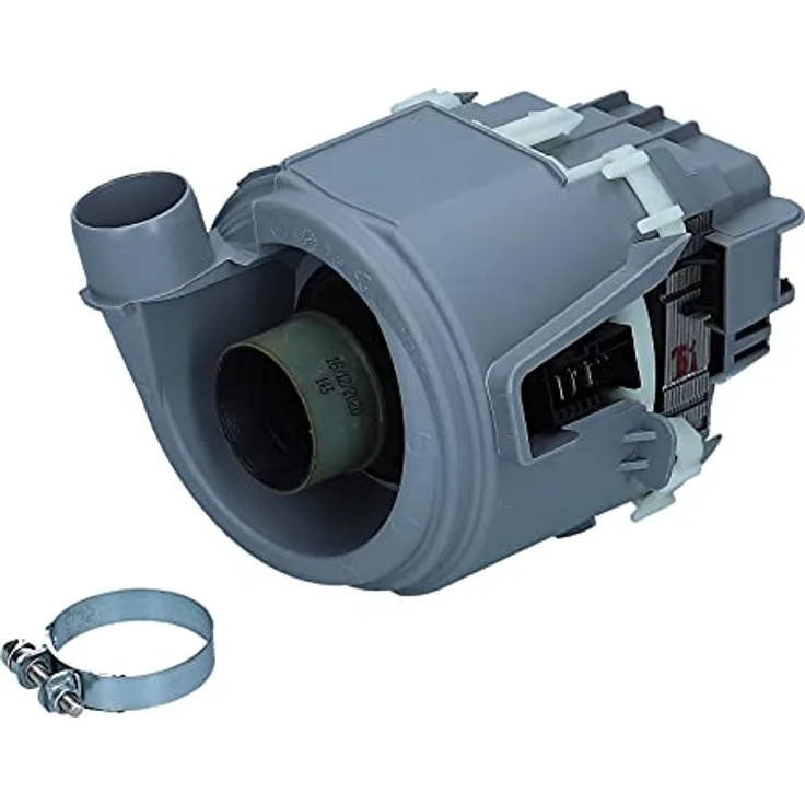 Heizpumpe Umwälzpumpe kompatibel mit Bosch Siemens Neff Balay Küppersbusch Pumpe für Geschirrspüler Spülmaschine 00651956 651956 437844 1BS3615-6LA