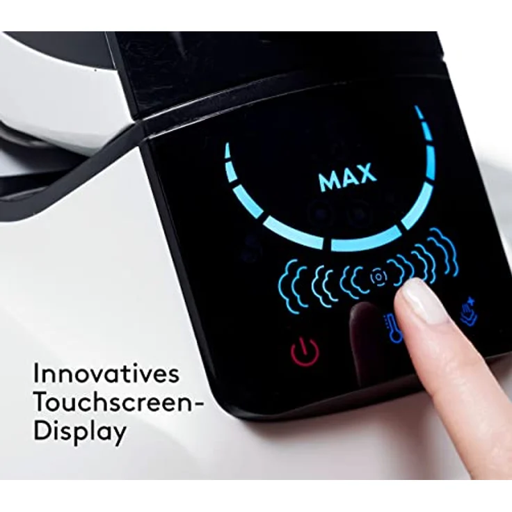 VIOLA Voilà Dampfbügelstation, 6,5 Bar, Touch Screen Display, 1,7-Liter-Wasserbehälter, Schwarz – Bild 5