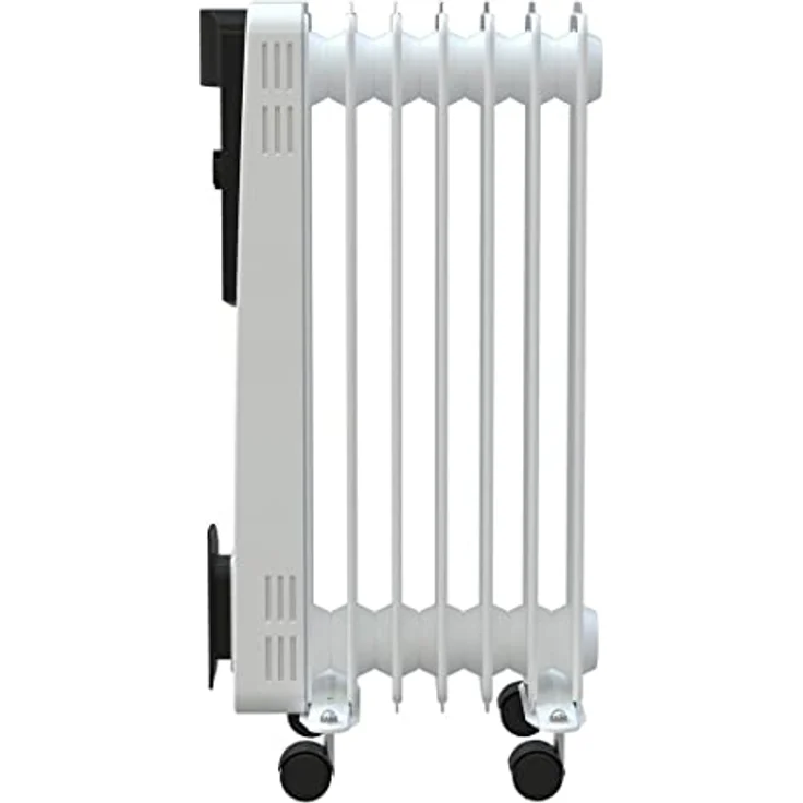 Güde Ölradiator OR 1500-7 (220-240 V, 1500 W Heizleistung, 3 Heizstufen (600/900/1500 W), 7 Rippen, stufenloses Thermostat, Kipp- und Überhitzungsschutz, Rollen für einen sicheren Transport) – Bild 3