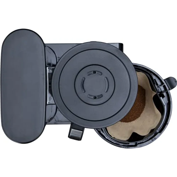 Gastronoma 18100003 - Koffiezetapparaat 1.5L, zwart/roestvrij staal, Filterkaffeemaschine, Schwarz – Bild 2