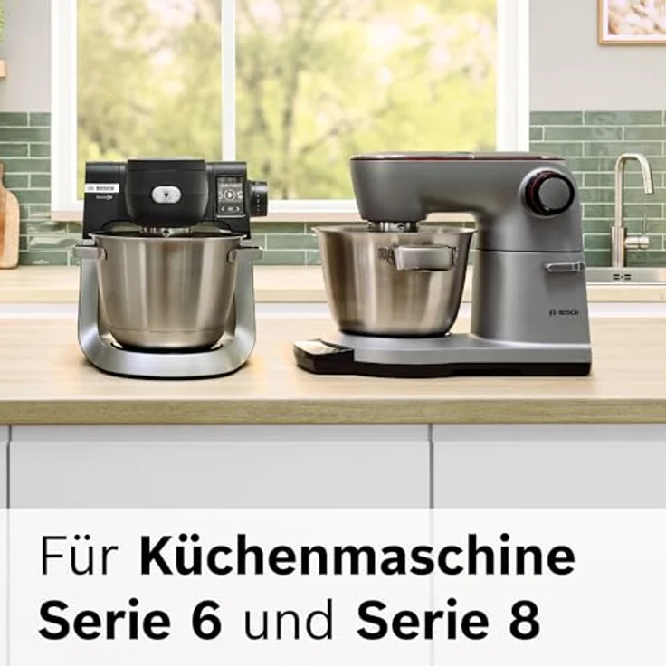 Bosch Hausgeräte MUZS68VL Zubehör-Set VeggieLove, Scheiben Edelstahl – Bild 3