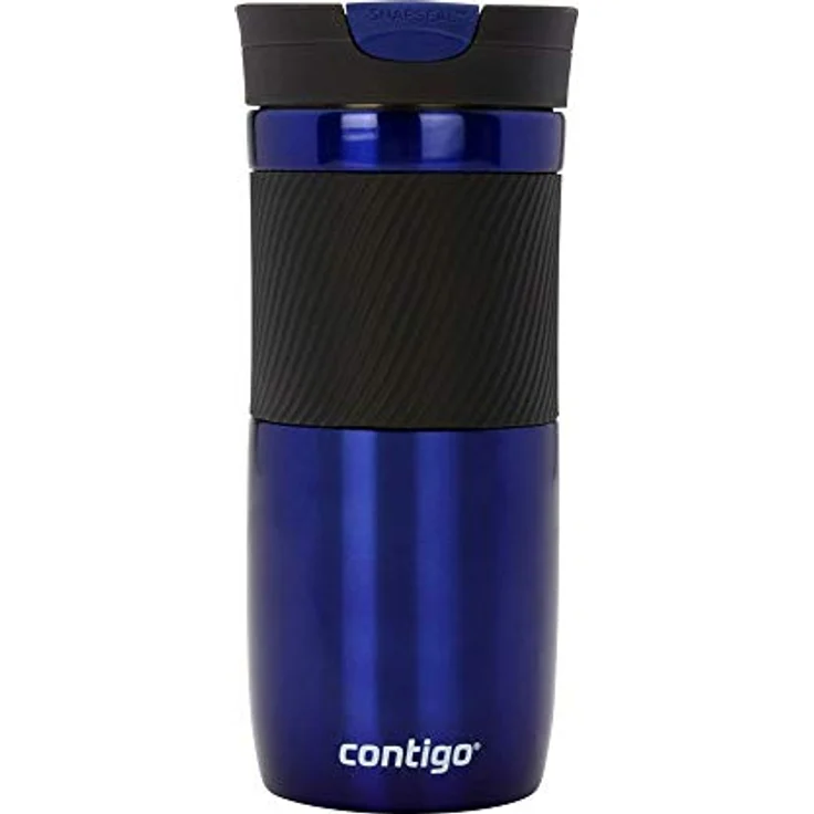 Contigo Thermobecher Byron Snapseal, Edelstahl Isolierbecher, Kaffebecher to go, auslaufsicher, spülmaschinenfester Deckel BPA-frei, 470 ml – Bild 4
