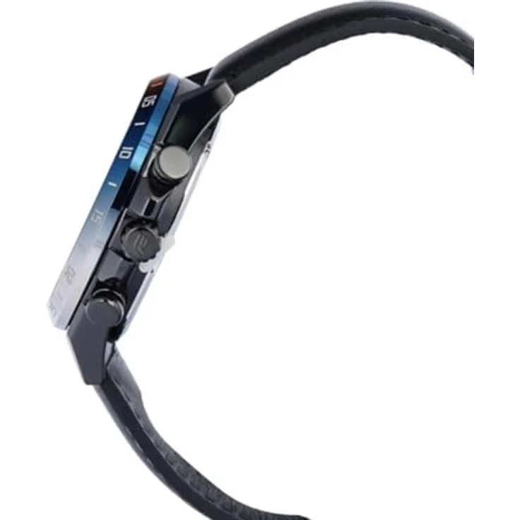 Casio Watch EQS-940NL-1AVUEF, Chronographenuhr mit Solarbetrieb, Stoppuhr und blauem Zifferblatt – Bild 2