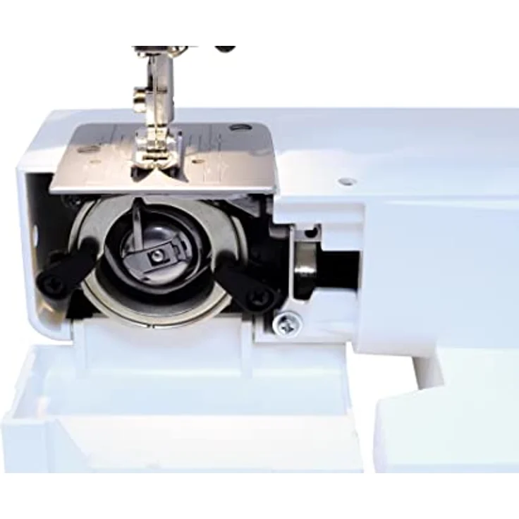 Janome Nähmaschine 1522DG, mechanische Freiarmnähmaschine mit 25 Programmen und Dunkelgrau Gehäuse – Bild 6