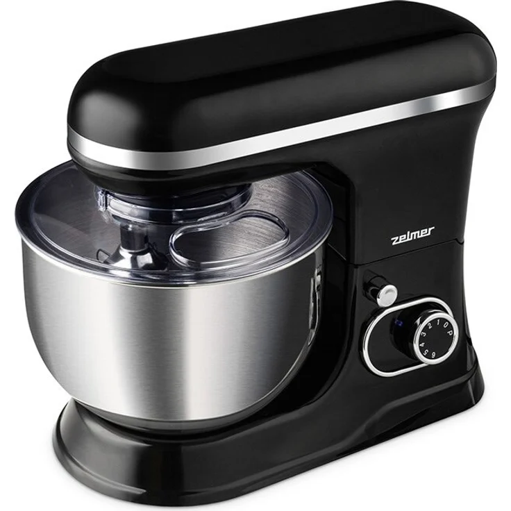 Zelmer Planetenroboter ZKR 1355 1200W Schwarz, Küchenmaschine