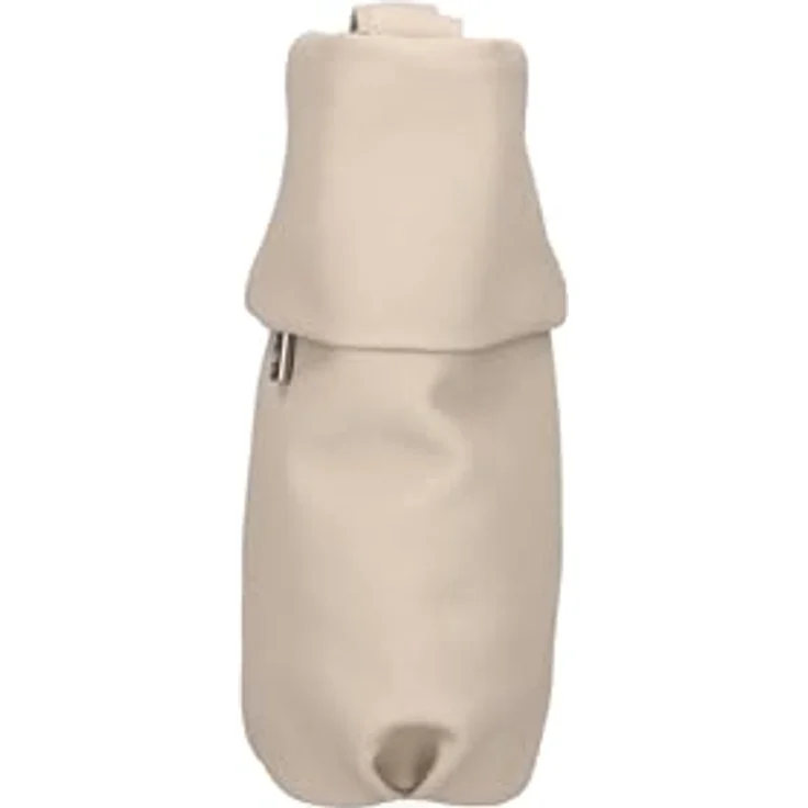 Zwei Mademoiselle.M Umhängetasche, beige, 22 cm x 6 cm x 21 cm aus 100% Polyurethan – Bild 4