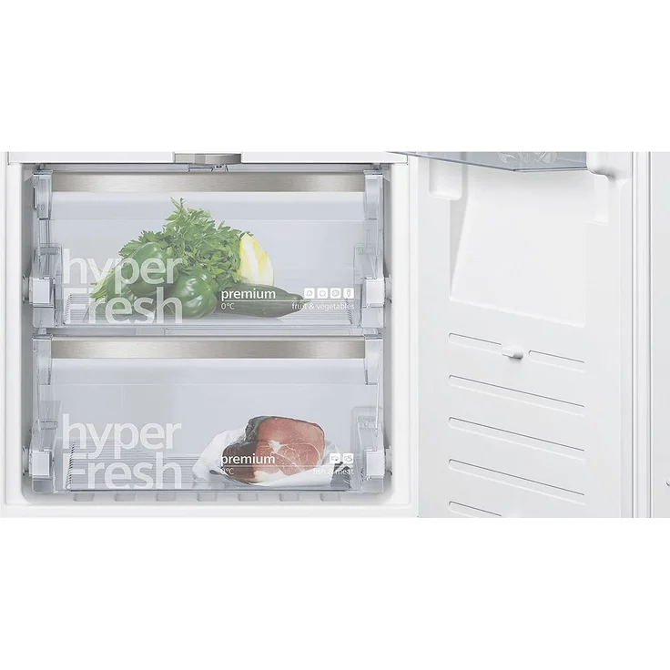 Siemens KI41FADD0 Kühlschrank, Einbau, weiß, 0-Grad-Zone, Schnellkühlen und -gefrieren, WLAN, LED, Breite 55.8 cm – Bild 8