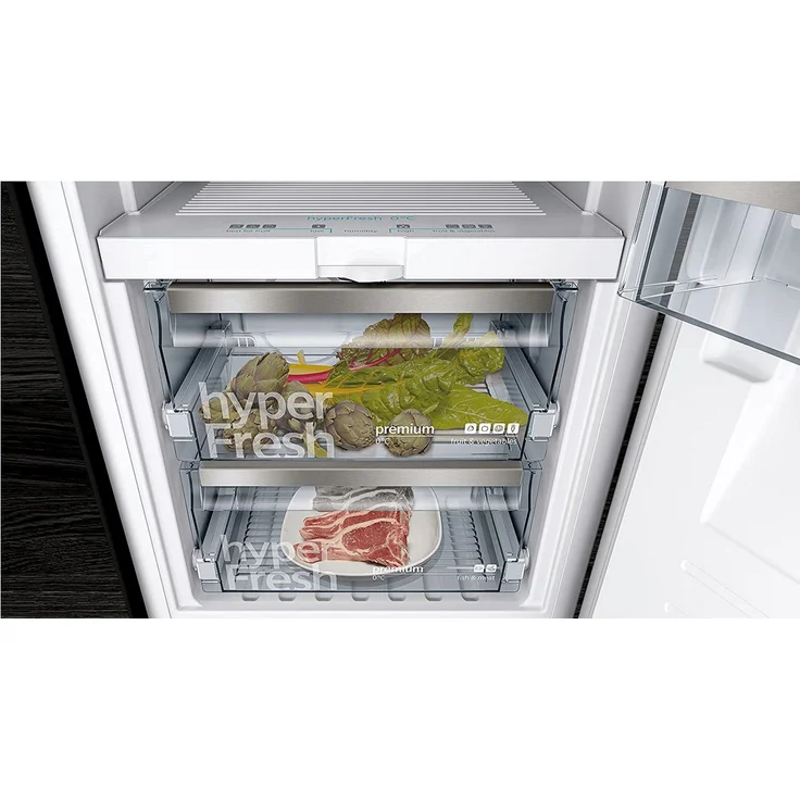 Siemens KI41FADD0 Kühlschrank, Einbau, weiß, 0-Grad-Zone, Schnellkühlen und -gefrieren, WLAN, LED, Breite 55.8 cm – Bild 4