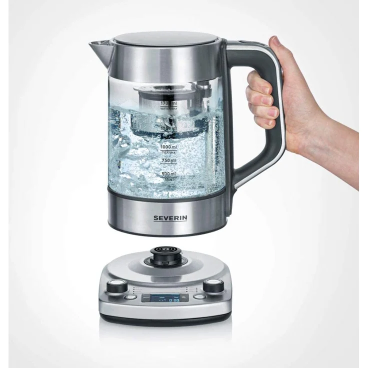 Severin WK 3422 Tee- & Wasserkocher Teemaschine, 1,7 l – Bild 3