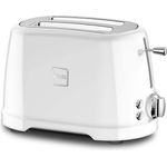 Novis Toaster T2 2-Schlitz-Toaster, 900W, 7 Bräunungsstufen, 4 Funktionen, weiß