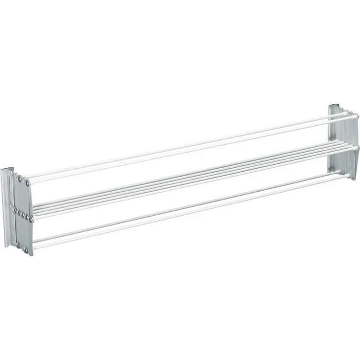 Juwel Ruckzuck 80 Wäschetrockner (Trockenlänge 6,7 m, Wandtrockner ausziehbar, Breite 80 cm, max. Belastbarkeit 20 kg) 40131 – Bild 2