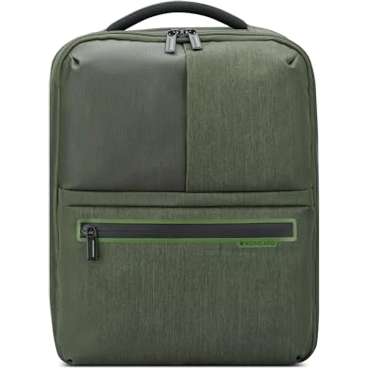 Roncato Trial Reiserucksack, 40 cm, oliv, 100% Polyester, kompakt und leicht – Bild 2