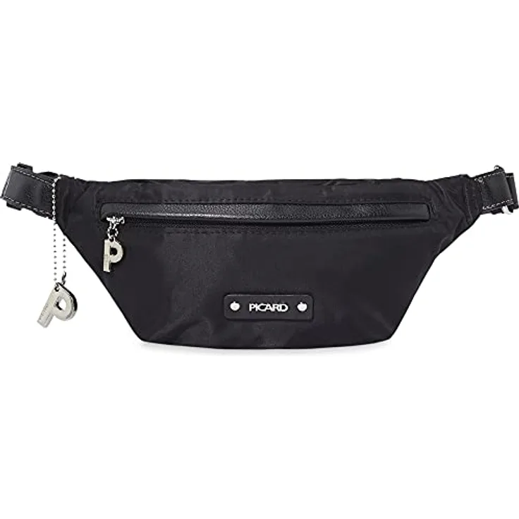 Picard Sonja Gürteltasche, 26 cm, schwarz, 100% Nylon, kompakte Bauweise