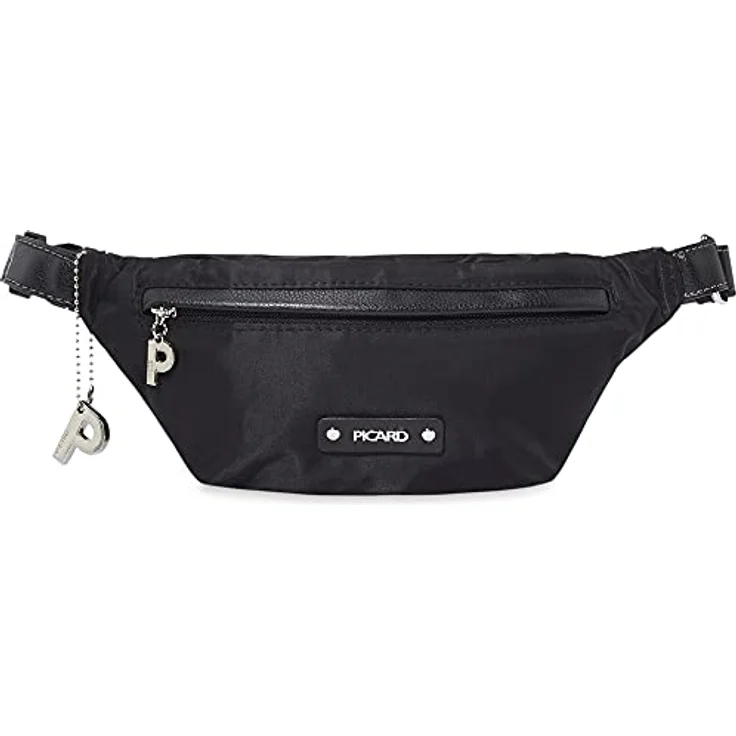 Picard Sonja Gürteltasche, 26 cm, schwarz, 100% Nylon, kompakte Bauweise – Bild 1