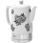 BELLA 1.5L Electric Ceramic Kettle - Black Floral