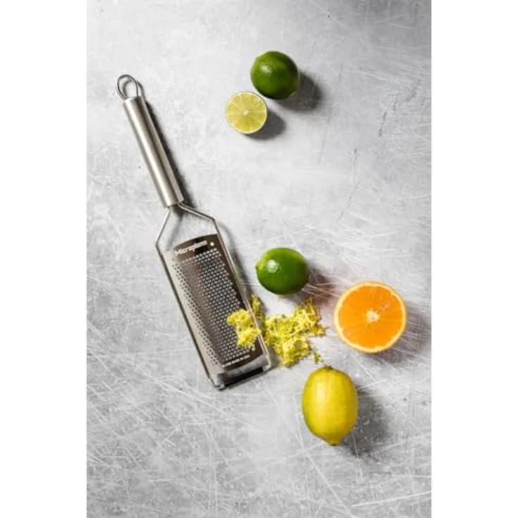 Microplane Küchenreibe Professional Edelstahl Reibe feine Klinge 30cm, Edelstahl – Bild 6