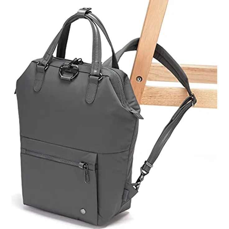 Pacsafe Reisen Rucksäcke Pacsafe Citysafe CX mini backpack Econyl Storm 20421520 – Bild 3