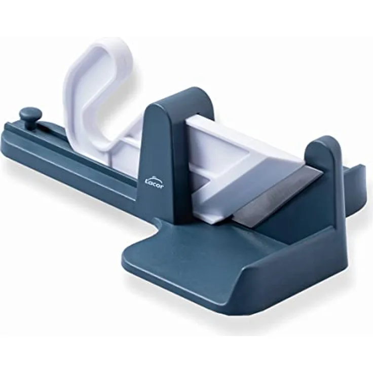Lacor - 60559 - Guillotine für Würste 100% frei BPA, Edelstahlklinge, Maximale Sicherheit, spülmaschinenfest, Maße 29 x 19 x 10,5 cm, Ø 5,5 cm, grau