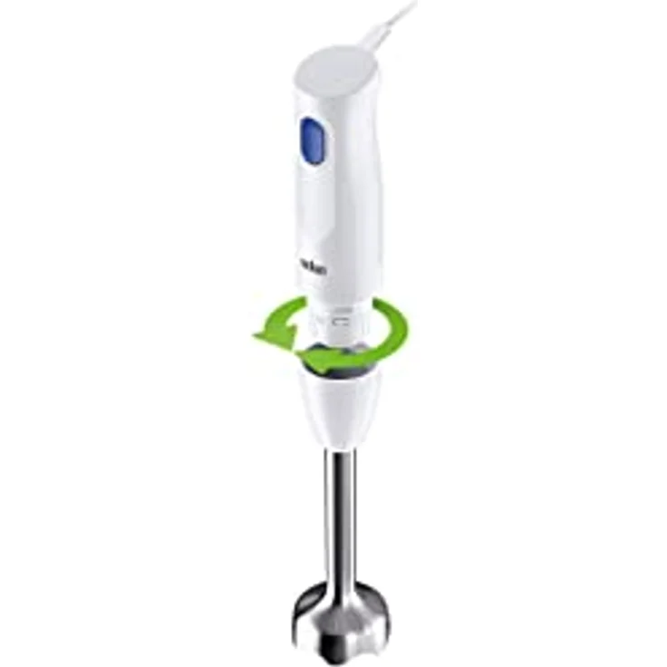 Braun Stabmixer MQ10.001PWH, mit Messbecher 600 ml, EasyTwist-System, Splash Control-Technologie, 5 Jahre Garantie, leicht – Bild 4