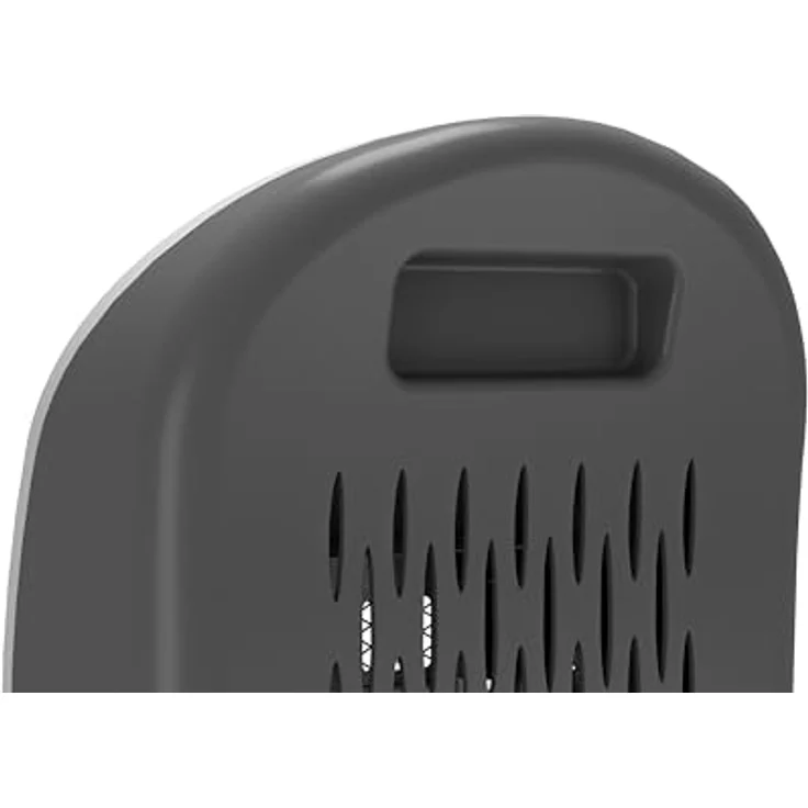 Olimpia Splendid Carbon Twist, Infrarot-Heizlüfter mit 1200 W, Karbonfaser-Technologie, Grau, Drehregler mit Oszillation – Bild 4