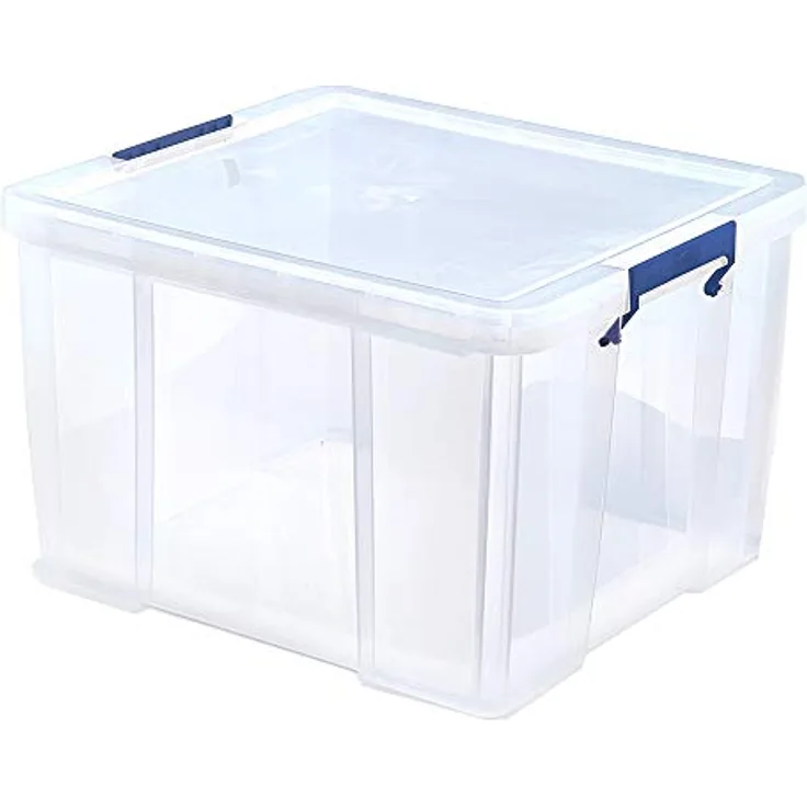 BANKERS BOX ProStore Aufbewahrungsbox mit Deckel 48 Liter aus Plastik (Innenmaße 37 x 41 x 30cm), 1 Stück