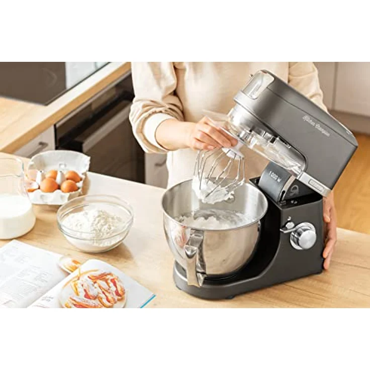 Sencor Planetenroboter STM 6378BK, Küchenmaschine, Schwarz – Bild 4