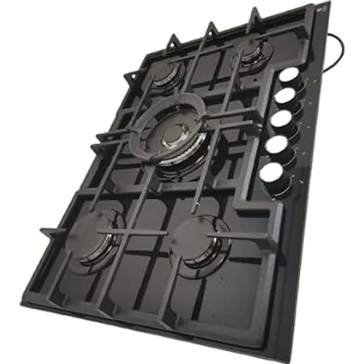 Gasline Gas-Kochfeld GAG75GLG, Glaskeramik mit 74 cm Einbaumaß, 2 Jahre Garantie – Bild 4